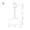 Светильник SP-RESTO-HANG-R500-30W Warm3000 (WH, 100 deg, 230V) (Arlight, IP20 Металл, 3 года) 039697 - фото 125500