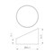 Бленда LGD-HOOD-R85 (WH) (Arlight, Металл) 046771 - фото 127991