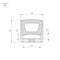 Силиконовый профиль WPH-FLEX-1414-TOP-S11-5m WHITE (Arlight, Силикон) 040286 - фото 128011