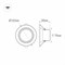 Светодиодный светильник LTD-70WH 5W Warm White 120deg (Arlight, IP40 Металл, 3 года) 018420 - фото 128302