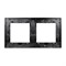 Рамка стеклянная FRM-GLARE-GS-2-BK (Arlight, -) 043797 - фото 128566