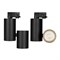 Корпус SP-POLO-TRACK-4TR-TURN-R85 (BK, 1-3, 350mA) (Arlight, IP20 Металл, 3 года) 024230 - фото 128695