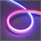 Лента герметичная DMX MOONLIGHT-SIDE-B84-12x17mm 24V RGB-PX7 (18 W/m, IP67, 5m, wire x2) (Arlight, Силикон) 041013 - фото 129837