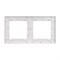 Рамка стеклянная FRM-GLARE-GS-2-WH (Arlight, -) 043796 - фото 129889