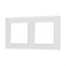 Рамка стеклянная FRM-GLARE-GS-2-WH (Arlight, -) 043796 - фото 129890