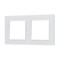 Рамка стеклянная FRM-GLARE-GS-2-WH (Arlight, -) 043796 - фото 129891