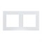 Рамка стеклянная FRM-GLARE-GS-2-WH (Arlight, -) 043796 - фото 129892