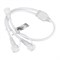 Коннектор питания ARD-CLASSIC-SYNC-RGB White (230V, 2 ports) (Ardecoled, Закрытый) 031803 - фото 130342