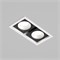 Светильник CL-KARDAN-S283x152-2x25W Warm3000 (WH-BK, 30 deg) (Arlight, IP20 Металл, 3 года) 028861 - фото 130542