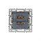 Механизм выключателя двухклавишный проходной SWT-MKP2-PL-BK (250V, 16A) (Arlight, -) 043728 - фото 132240