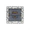 Механизм выключателя двухклавишный непроходной SWT-MK02-PL-BK (250V, 16A) (Arlight, -) 043725 - фото 132789
