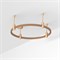 Трек ART-APRIORI-ROUND-ROD-200-R600 (GD) (Arlight, IP20 Металл, 3 года) 048480 - фото 133426