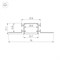 Профиль FANTOM-BENT-W23-SIDE-2000 ANOD (Arlight, Алюминий) 040331(1) - фото 133747