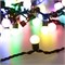 Светодиодная гирлянда ARD-BALL-PRO-D17.5-10000-BLACK-100LED RGB (230V, 7W) (Ardecoled, IP65) 025586 - фото 133855