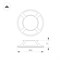 Накладка ART-DECK-CAP-LID4-R65 (SL, STEEL) (Arlight, Металл) 045353 - фото 134236