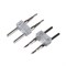 Силовой коннектор ARL-2pin-Mini (16x8mm) (Arlight, Металл) 021552 - фото 134378