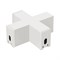 Коннектор крестовой NEO-CLIP-38-CON-X-WH (Arlight, IP40 Металл, 3 года) 028938 - фото 134905