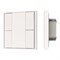 INTELLIGENT ARLIGHT Кнопочная панель KNX-301-22-4-SH-IN White (BUS, Frame) (IARL, IP20 Пластик, 3 года) 037722 - фото 136352