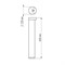 Светильник LGD-Path-Round120-H650B-12W Warm White (Arlight, IP54 Металл, 3 года) 020337 - фото 136931