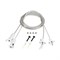 Подвес токопроводящий ARL-2x2m Set WHITE (Pad 15x2mm, 2x20AWG) (Arlight, провод 2x0.5) 043324 - фото 137426