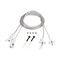 Подвес токопроводящий ARL-2x2m Set WHITE (Pad 15x2mm, 2x20AWG) (Arlight, провод 2x0.5) 043324 - фото 137427