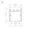 Профиль SL-LINE-3638-LW-3000 ANOD BLACK (Arlight, Алюминий) 043974 - фото 137475