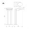 Светильник LGD-EYE-BOLL-H500-6W Warm3000 (GR, 117 deg, 230V) (Arlight, IP54 Металл, 3 года) 029982 - фото 137963