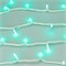 Светодиодная гирлянда ARD-STRING-PRO-10000-WHITE-100LED-MILK-LIVE RGB-DMX (24V, 10W) (Ardecoled, IP65) 031756 - фото 138355