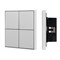INTELLIGENT ARLIGHT Кнопочная панель KNX-304-23-IN Silver (BUS, Frame) (IARL, IP20 Металл, 2 года) 039666 - фото 138492