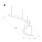 Светильник SP-LINE-HANG ARC-S3535-D800-65W Warm3000 (BLACK, 230V) (Arlight, Металл) 034052(1) - фото 139707