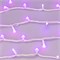 Светодиодная гирлянда ARD-STRING-PRO-10000-WHITE-95LED-MILK-LIVE RGBW-DMX (24V, 10W) (Ardecoled, IP65) 031757 - фото 140442