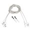 Подвес токопроводящий ARL-SL-LINE 2x2m Set WHITE (Arlight, провод 2x0.5) 046133 - фото 140809