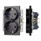 Механизм электрической розетки SCT-MEUD-PL-BK (250V, 16A) (Arlight, -) 043765 - фото 140839