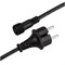 Шнур питания ARD-CLASSIC-BALL-LIVE-1.5M Black (230V, 1.6A) (Ardecoled, Закрытый) 025652 - фото 141605