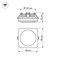 Светодиодная панель LTD-80x80SOL-BK-5W Day White (Arlight, IP44 Пластик, 3 года) 021481 - фото 141961