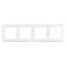 Рамка пластиковая FRM-VERSA-PL-4-WH (Arlight, -) 045187 - фото 142029