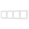 Рамка пластиковая FRM-VERSA-PL-4-WH (Arlight, -) 045187 - фото 142030