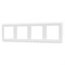 Рамка пластиковая FRM-VERSA-PL-4-WH (Arlight, -) 045187 - фото 142031