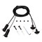 Подвес токопроводящий ARL-2x2m Set BLACK (Pad 15x2mm, 2x20AWG) (Arlight, провод 2x0.5) 041948 - фото 142584