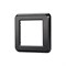 Рамка пластиковая FRM-VERSA-PL-1-BK (Arlight, -) 043768 - фото 143050