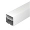Профиль LINE-S-7575-2000 WHITE (Arlight, Алюминий) 041858 - фото 143475