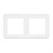 Рамка пластиковая FRM-VERSA-PL-2-WH (Arlight, -) 043776 - фото 143557
