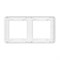 Рамка пластиковая FRM-VERSA-PL-2-WH (Arlight, -) 043776 - фото 143558