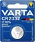 Батарейки литиевые VARTA ELECTRONICS CR2032 BL1 PCB (3pin) 3.0V (блистер 1шт) 2000001122020 - фото 144566