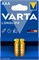 Батарейки VARTA LONGLIFE LR03 ААА BL2 (блистер 2шт) 4008496594726 - фото 144845