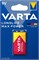Батарейки VARTA LONGLIFE MAX POWER 9V Крона BL1 (блистер 1шт) 4008496545612 - фото 144970