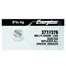 Батарейки серебряно-цинковые ENERGIZER Silver Oxide SR377-376 BL1 (блистер 1шт) 7638900253023 - фото 146998