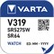 Батарейки серебряно-цинковые VARTA SR319 BL1 4008496245628 - фото 147044