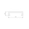 Экран PLINTUS-H73-F-2000 Opal (Arlight, Пластик) 043594 - фото 149931