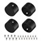 Заглушка WPH-FLEX-D22-360deg BLACK ALU глухая (Arlight, Металл) 049938 - фото 150854